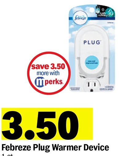 Febreze Plug Warmer Device at Meijer