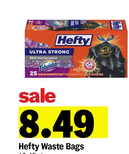 Hefty Waste Bags at Meijer