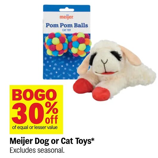 Meijer Dog or Cat Toys