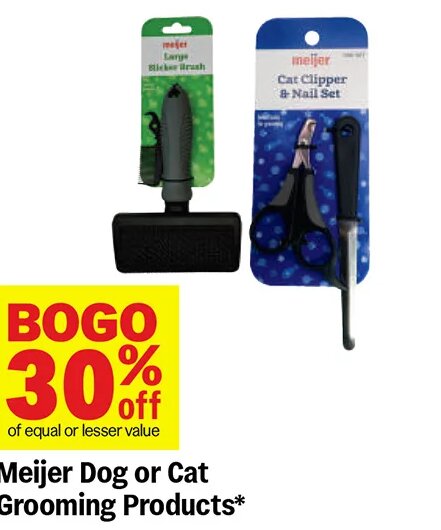 Meijer Dog or Cat Grooming Products