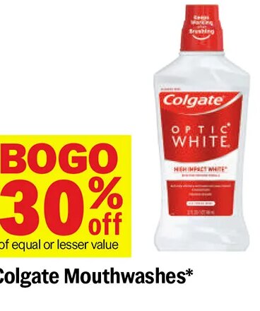 Colgate Mouthwashes