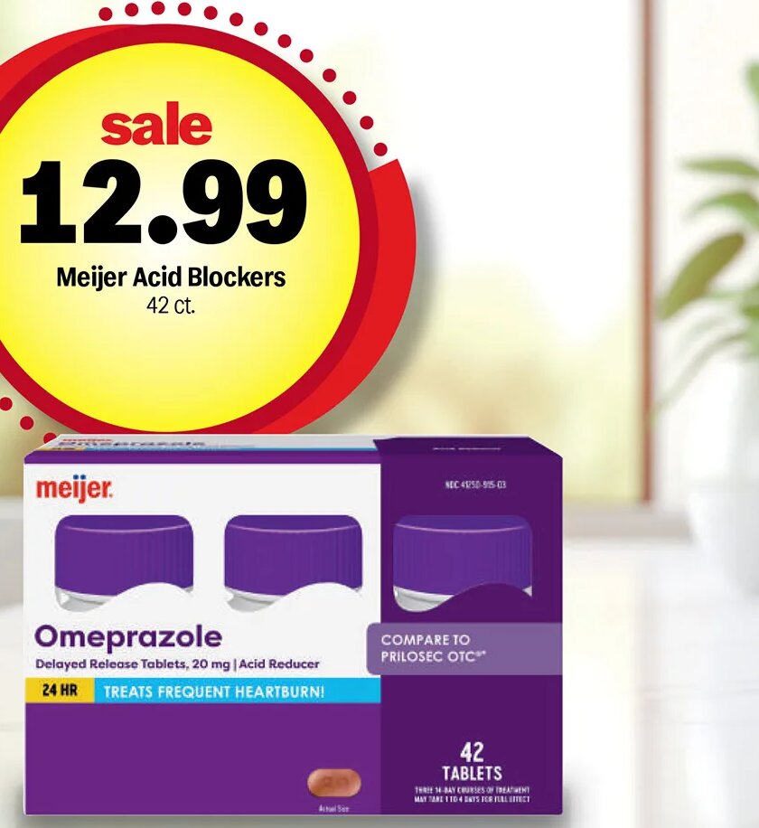 Meijer Omeprazole