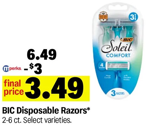 BIC Disposable Razors