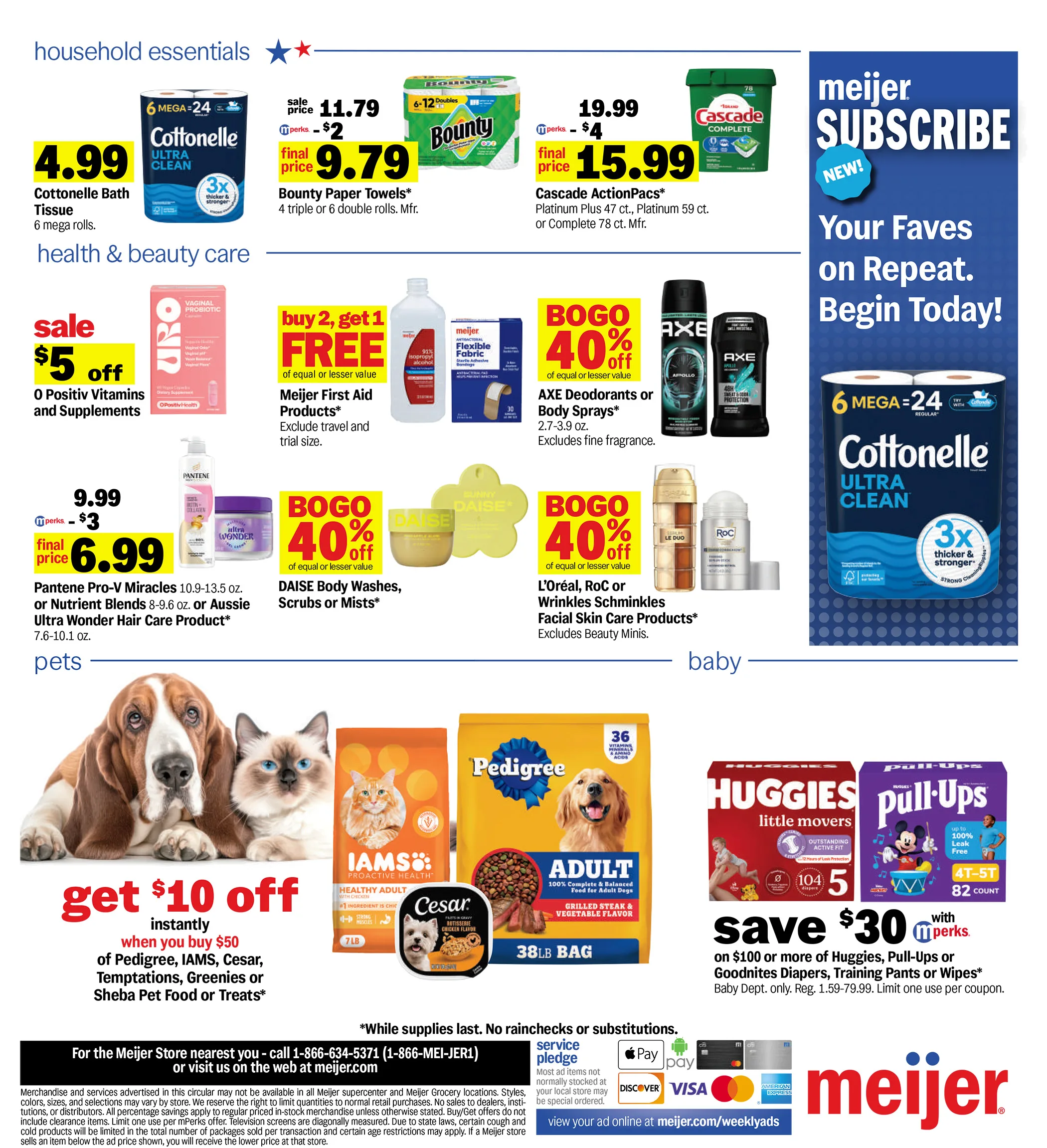 Meijer Weekly Ad Page 4