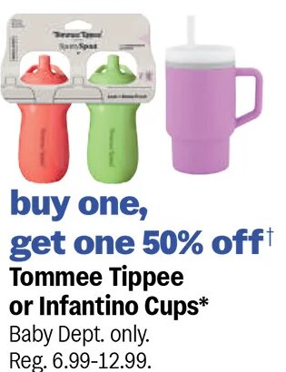 Tommee Tippee or Infantino Cups*