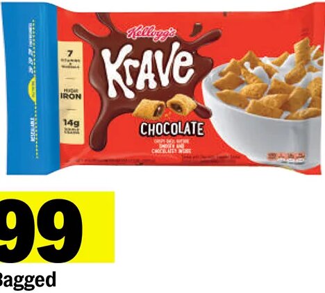 Kellogg's Bagged Cereal at Meijer