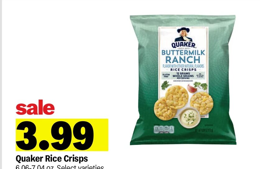 Quaker Rice Crisps at Meijer