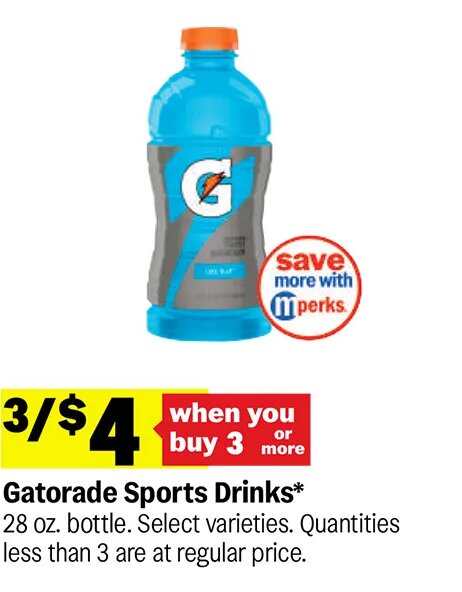 Gatorade Sports Drinks at Meijer