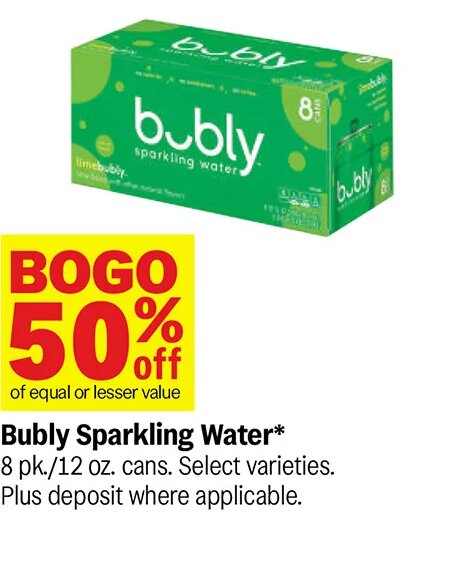 Bubly Sparkling Water