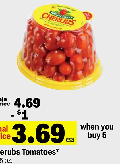 Cherubs Tomatoes at Meijer