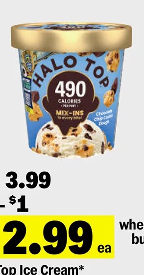 Halo Top Ice Cream at Meijer