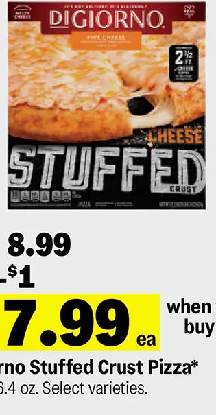 DiGiorno Stuffed Crust Pizza at Meijer