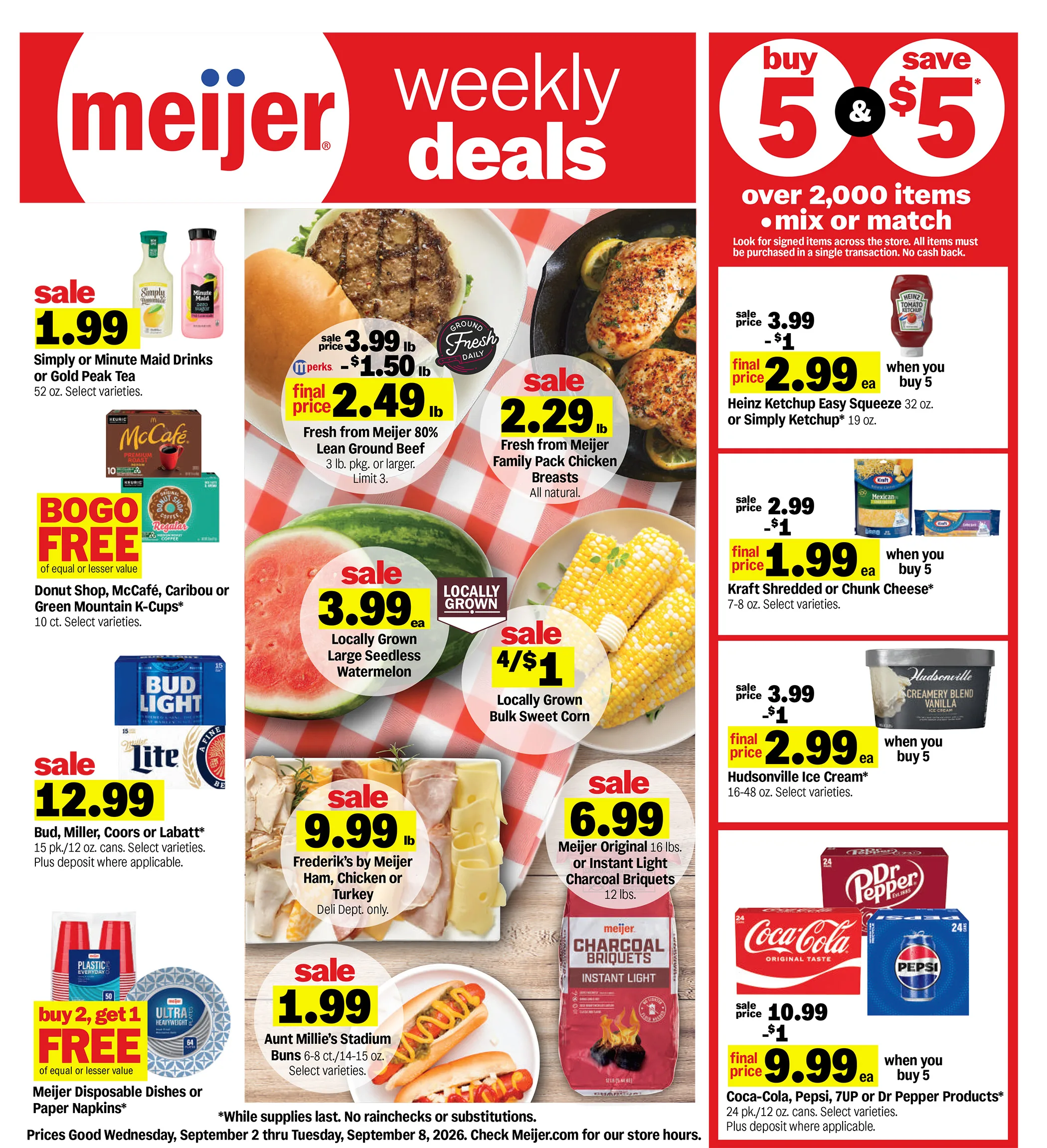 Meijer Weekly Ad Page 1