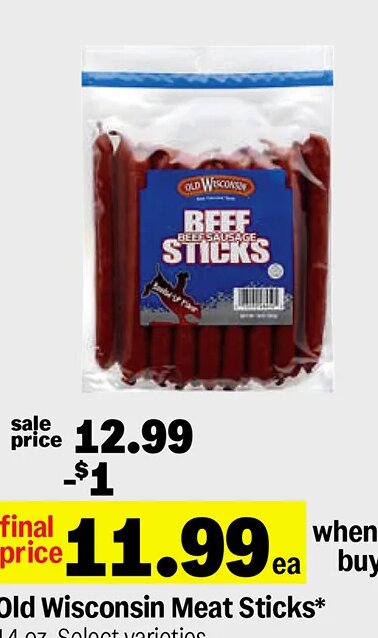 Old Wisconsin Meat Sticks