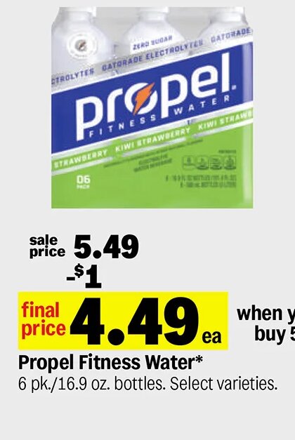 Propel Fitness Water at Meijer