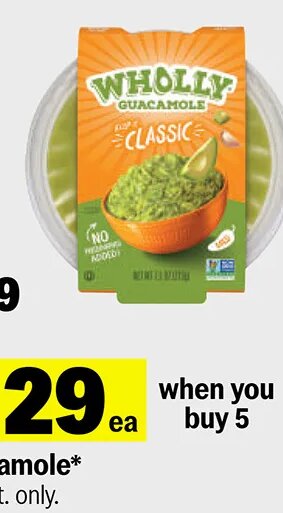 Wholly Guacamole at Meijer