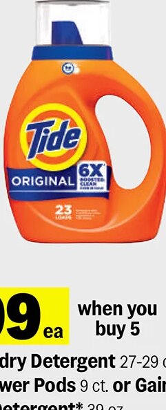 Tide Liquid Laundry Detergent* at Meijer