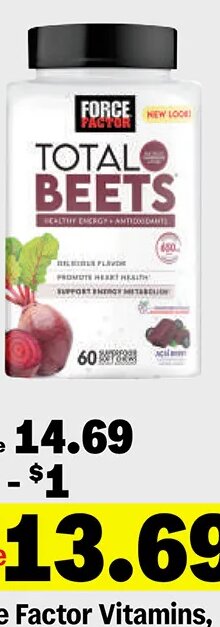 Force Factor Vitamins, Supplements or Powder at Meijer