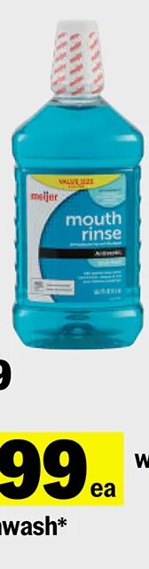 Meijer Mouthwash