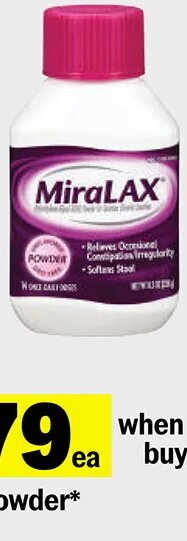 MiraLAX Laxative Powder