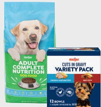 Meijer Wet Dog Food Variety Pack