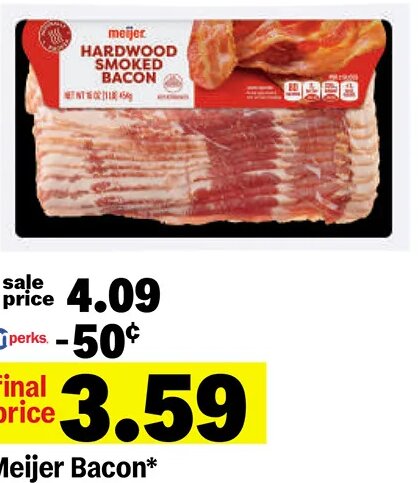 Meijer Bacon at Meijer