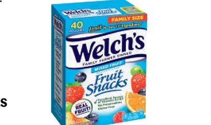 Welch's Fruit Snacks