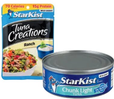 StarKist Chunk Light Tuna Can or Tuna Pouch at Meijer