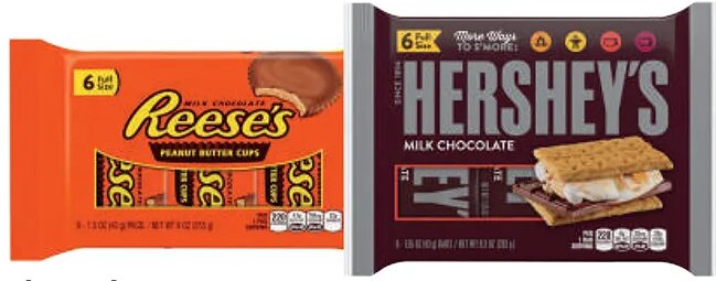 Hershey's Multipack Candy Bars