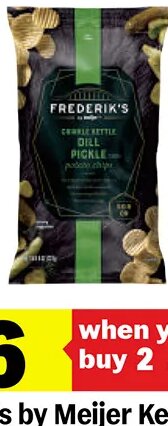 Frederik's by Meijer Kettle Chips at Meijer