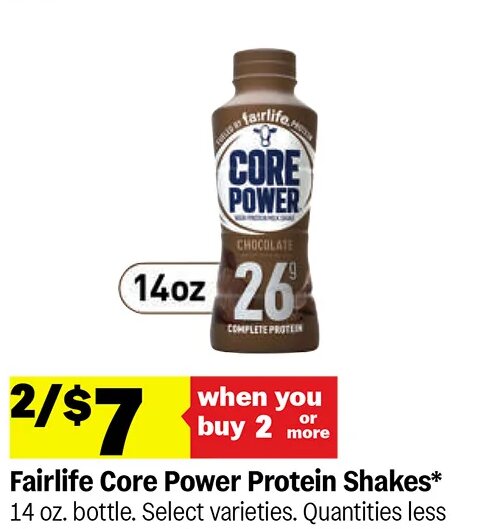 Fairlife Core Power Protein Shakes