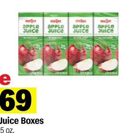 Meijer Juice Boxes at Meijer