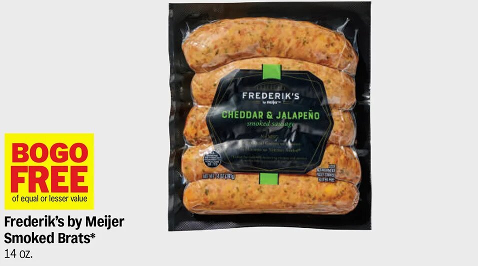 Frederik's by Meijer Smoked Brats
