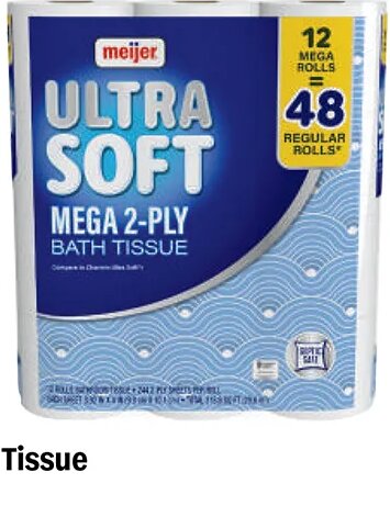 Meijer Ultra Bath Tissue at Meijer