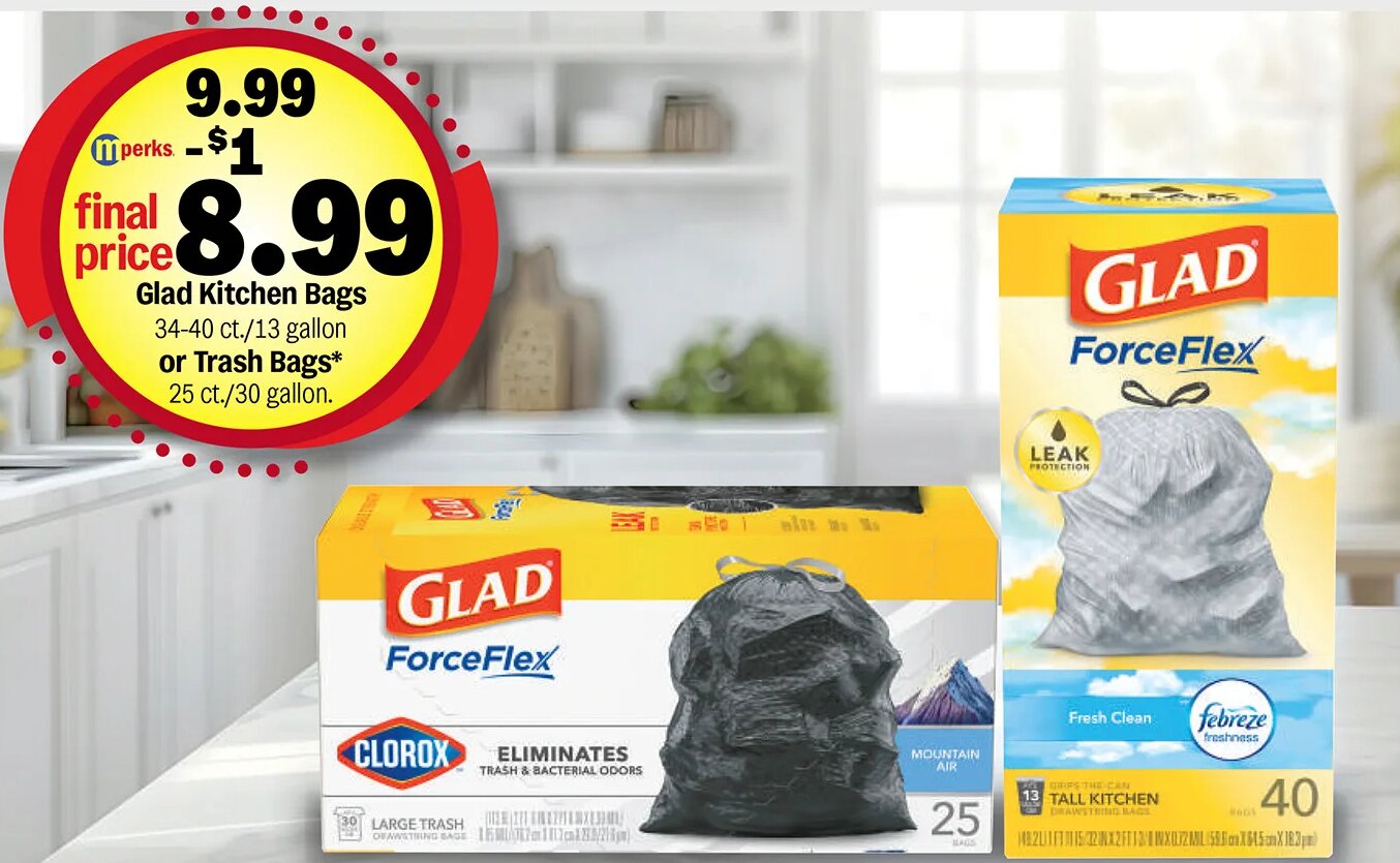 Glad Kitchen Bags at Meijer