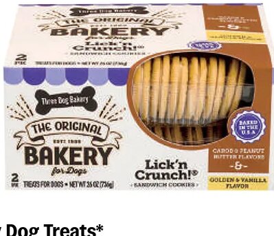 Three Dog Bakery Dog Treats