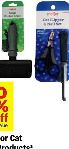 Meijer Dog or Cat Grooming Products