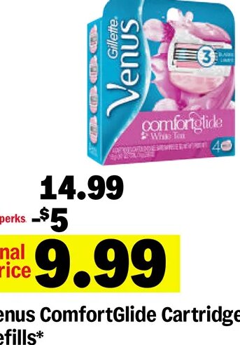 Venus ComfortGlide Cartridge Refills