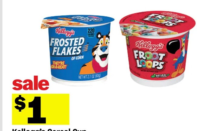 Kellogg's Cereal Cup at Meijer