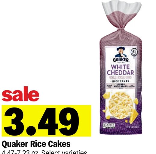 Quaker Rice Cakes at Meijer