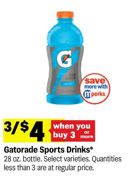 Gatorade Sports Drinks* at Meijer