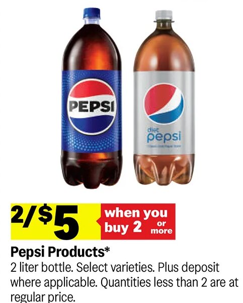 Pepsi Products* at Meijer