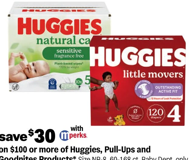 Huggies, Pull-Ups and Goodnites Products