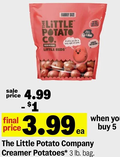 The Little Potato Company Creamer Potatoes at Meijer