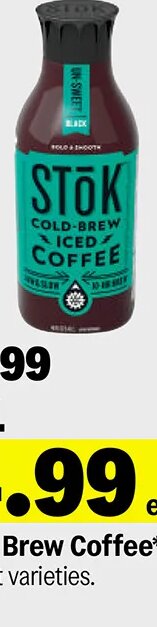 Stok Cold Brew Coffee at Meijer