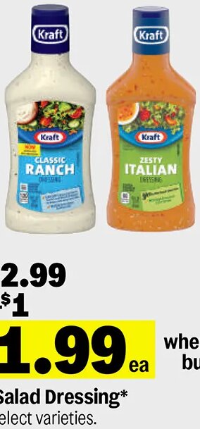 Kraft Salad Dressing at Meijer