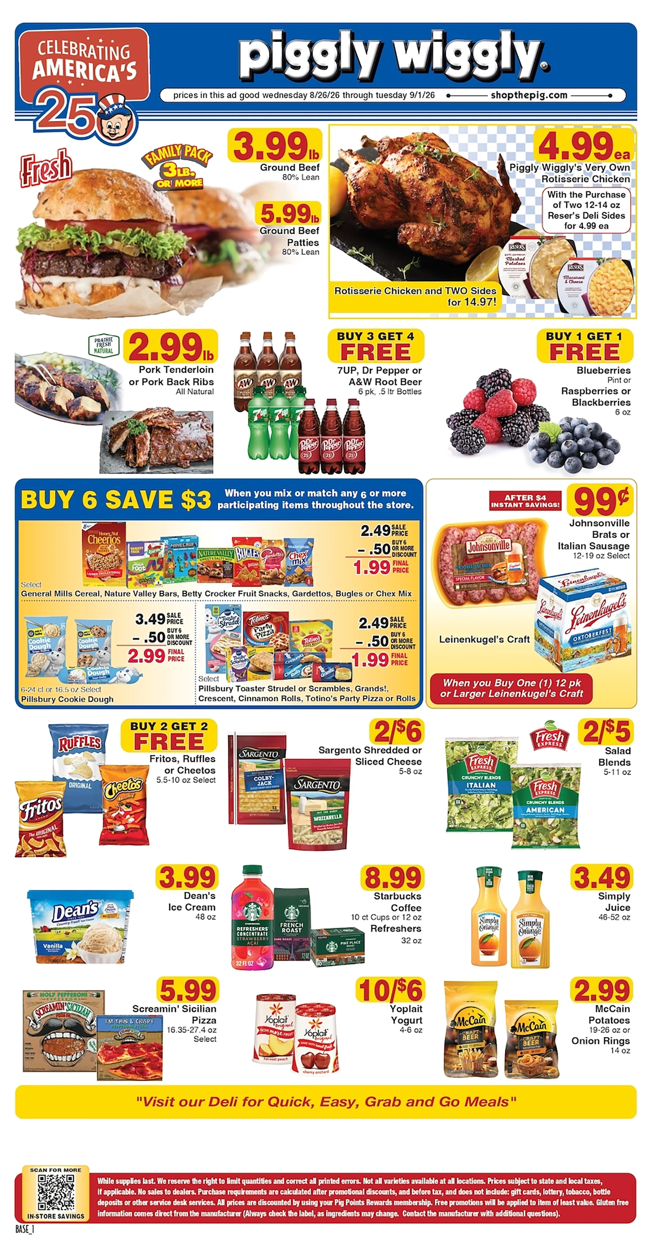 Piggly Wiggly Weekly Ad Page 1