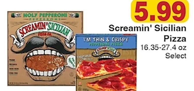 Screamin' Sicilian Pizza at Piggly Wiggly