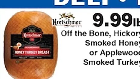 Kretschmar Off the Bone, Hickory Smoked Honey or Applewood Smoked Turkey at Piggly Wiggly