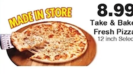 Take & Bake Fresh Pizza at Piggly Wiggly